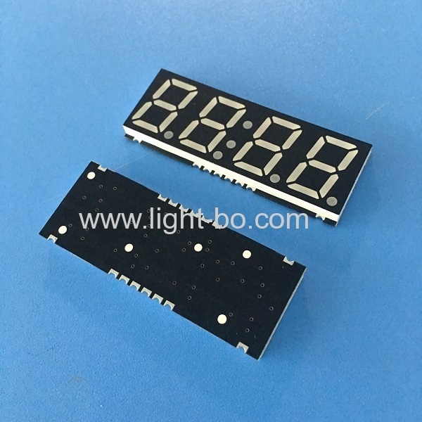 Ultra white 0.56" Four Digits 7 Segment SMD LED Clock Display common cathode for microwave timer