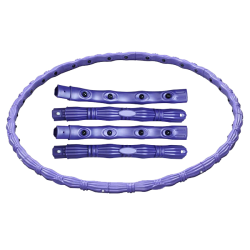 Detachable magnetic massage hula hoop