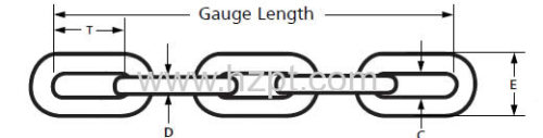 High Strength Alloy Steel Mining Chain  For Coal mining industry