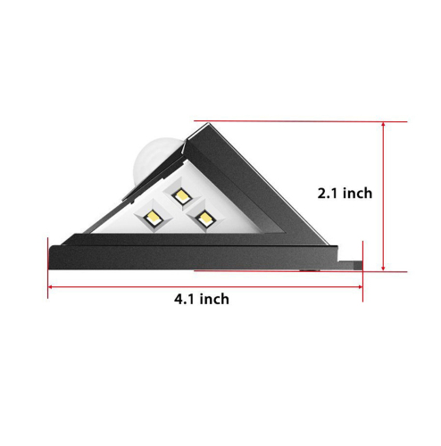 80LED solar motion sensor light