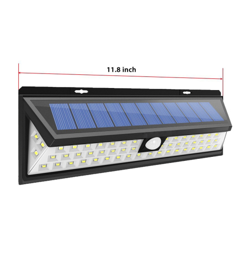 80LED solar motion sensor light