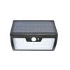 Remote control solar motion sensor light