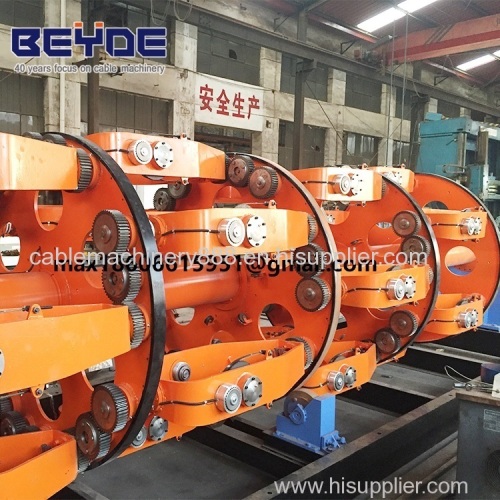 planetary disc type wire rope twisting stranding machine high efficiency 1+6+12+18+24