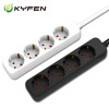 multi electrical 4 outlets Socket Extension Power Strip