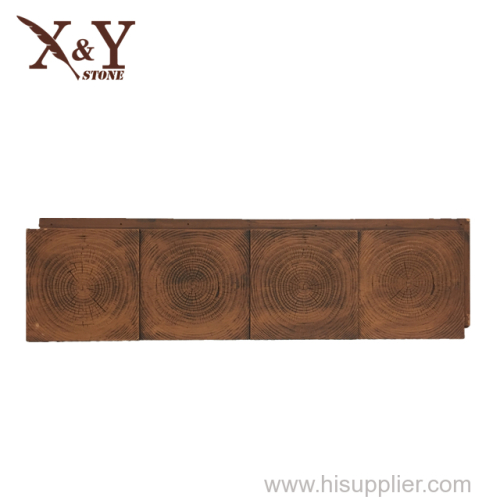 Faux wood wall panel for hotel house outside inside decorative
