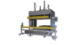 Foam compression packing machine