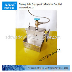 Sida brand small manual dry ice block maker machine 30kg/h