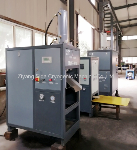 Sida 150 full auto dry ice pelletizer machine 150kg/h with new vertical design