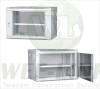 Tempered glass 4u wall mounted network cabinet