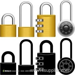 3 digit Safe combination luggage lock