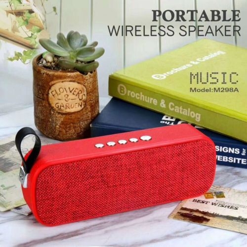 Portable Outdoor Mini Wireless Subwoofer Support USB TF Card FM Aux