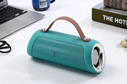 Portable mini wireless bluetooth speaker with display