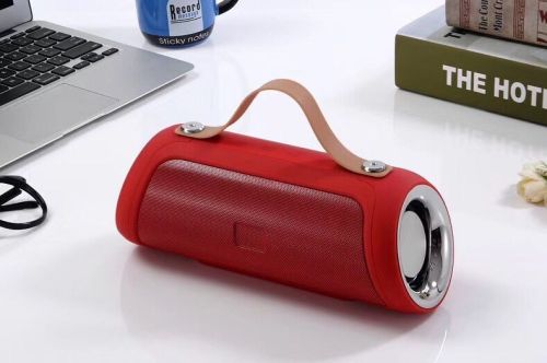 Portable mini wireless bluetooth speaker with display