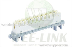 10 pairs disconnection connection LSA modules krone module