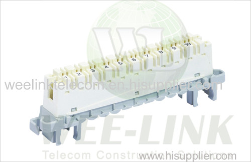 10 pairs disconnection connection LSA modules krone module