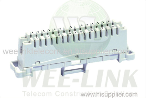 8 pair krone connection module/LSA module