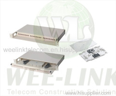 24 port 1U 19 inch rack mount fiber optic OTB Patch Panel