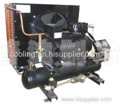 Semi-hermetic compressor condensing unit