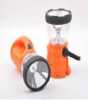 Hand crank Camping lantern &Spotlight