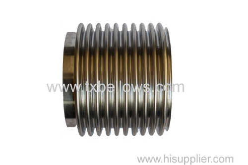 High quality copper flexible small elastic bellows 
