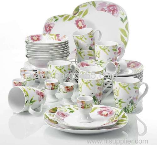 40 Piece Ceramic Dinnerware