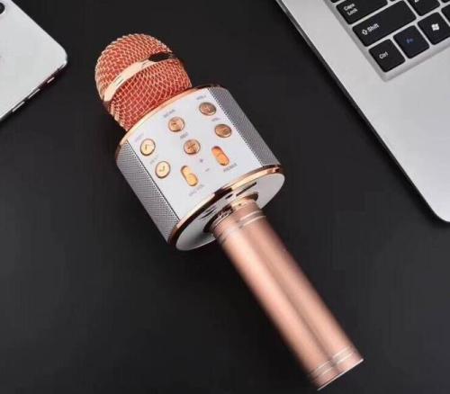 Wireless Karaoke Microphone USB KTV Player Bluetooth Mic Speaker