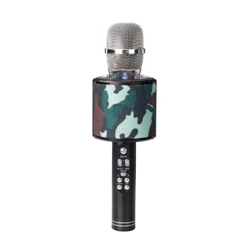 canvas mertail portable wireless bluetooth speakers Karaoke Microphone