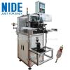 Automatic motor armature rotor slot insulation wedge inserting machine