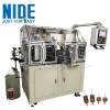 Automatic armature motor rotor coil winding machine