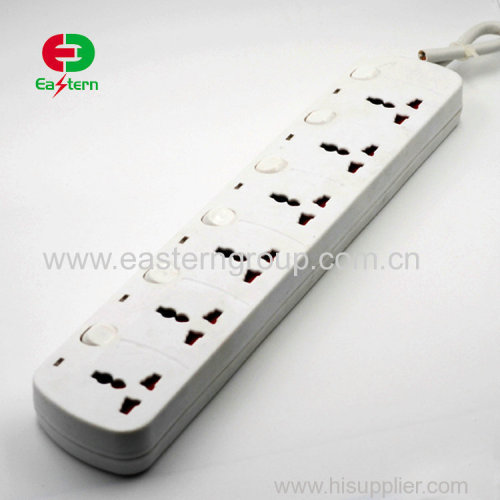 6 Outlets Universal Power Strip