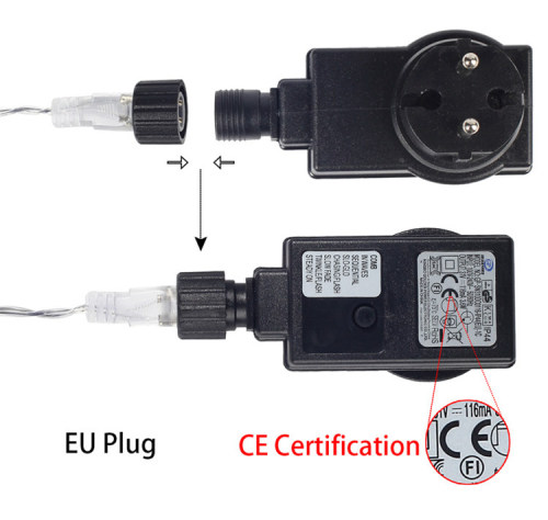 LED Christmas Light with EU USA AU plug