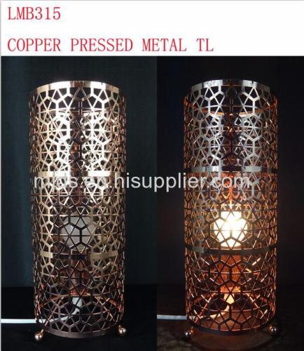 Cylinder Table Lamp Rose