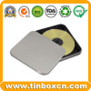 High Quality Metal Tin Box Round Tin Can For CD DVD Case Packaging