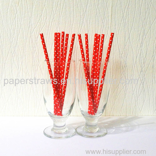 Wholesale Straws Paper Food Grade Eco Friendly Paper Drinking Straw