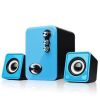 Usb Multimedia Stereo Computer Speakers 2.1 For PC Desktop Laptop Notebook Mobile phone Dual Subwoofer 3D sound