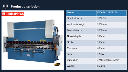 CNC electric hydraulic servo press brakes