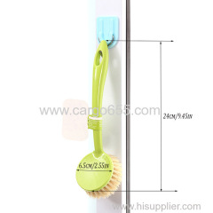 China Supplier Washing Plastic PP Kitchen brush for Cleaning Kitchen cleaning tool silicone plastic washing brush for pa