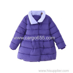 Girls' Pure Cotton Coat Heavy Winter Modern Clothing Children'S Windproof Fabric
