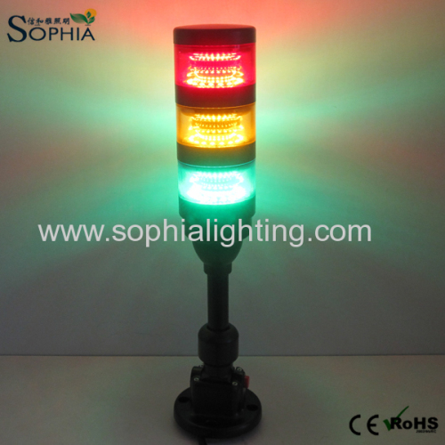 New Four Stacked LED Indicator Light  Warning Light