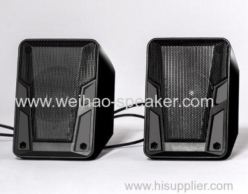 high quality laptop 2.0-ch computer subwoofers USB mini speakers