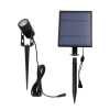 Solar powered garden spotlight