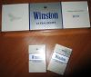 winston blue cigarette & winston super slim cigarette