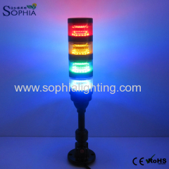 New Four Stacked LED Indicator Light Warning Light