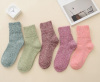 New Style Retro Wool Socks Thick Winter Warm Women Tube Socks