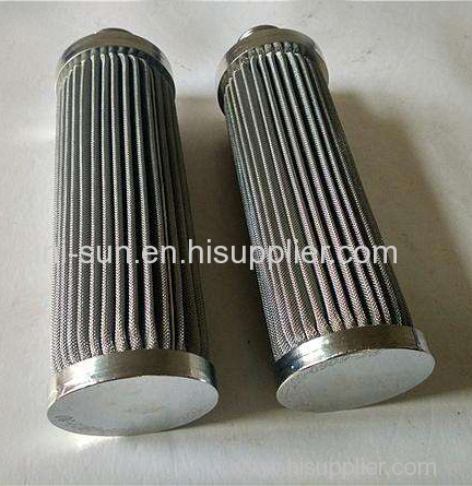 1-200 μm Stainless steel sintered pleated filter for high pressure and high porosity