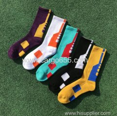 Custom High Quality Terry Lined Compression Men Sport Socks