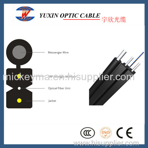 1-4 CORE INDOOR AND OUTDOOR FTTH DROP CABLE