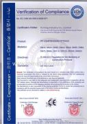 CE certificate of PP Compression Fittings