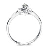 Rings jewelry women New Simple and Elegant Excellent round Cut Diamond Wedding Rings