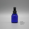 70cc blue PETG plastic spray liquid round perfume cosmetic bottle